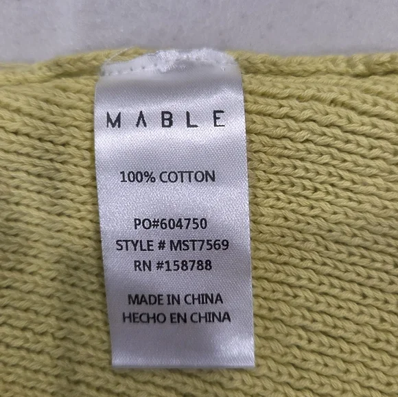 EUC Mable Ribbed Knit Cropped Top and Mini Skirt 2 Piece Set Asst Sizes - Picture 7 of 9